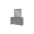 Modern Style 6-Drawer Dresser Made with Wood in Gray finish