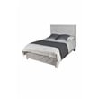 Denver Modern Style Queen Bed Made with Wood in Rustic Natural