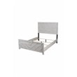 Denver Modern Style Queen Bed Made with Wood in Rustic Natural