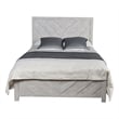 Denver Modern Style Queen Bed Made with Wood in Rustic Natural