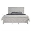 Denver King 5PC Modern Style Bedroom Set Made with Wood in Rustic Natural