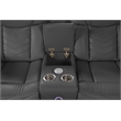 Challenger Modern Style Recliner Sectional Sofa made with Wood in Gray