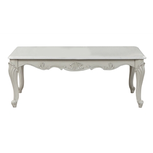 Tuscan Traditional & Contemporary Style Coffee Table made with Wood in Gray