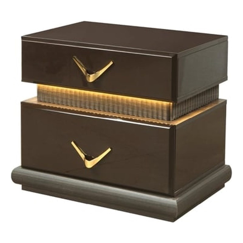 Dunhill Modern Style Night stand Made with Wood in Brown Color