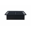 Modern Style Heavy Duty King Size Bed base Frame made with Metal in Black