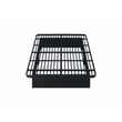Modern Style Heavy Duty King Size Bed base Frame made with Metal in Black