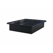 Modern Style Heavy Duty Queen Size Bed base Frame made with Metal in Black