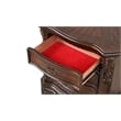Vintage Traditional Style King 4PC Bedroom Set Made With Wood in Walnut
