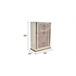 Omary Traditional Style Queen 5Pc Bedroom Set made with Wood in Beige