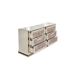 Omary Traditional Style Queen 4Pc Bedroom Set made with Wood in Beige
