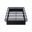 Modern Style Heavy Duty Cal King Size Bed base Frame made with Metal in Black