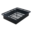 Modern Style Heavy Duty Cal King Size Bed base Frame made with Metal in Black