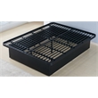 Modern Style Heavy Duty Cal King Size Bed base Frame made with Metal in Black