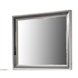 Lavita Contemporary Style Mirror made with Wood in Black & Gold