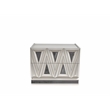 Lavita Modern & Contemporary Style Nightstand made with Wood in Black & Gold