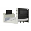 Lavish Modern Style 4 Pc Queen Bedroom Set Made with Wood in Beige