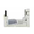 Lavish Modern Style 4 Pc Queen Bedroom Set Made with Wood in Beige