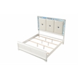 Laguna Modern Style Queen Size Bed made with Wood in White
