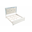 Laguna Modern Style Queen Size Bed made with Wood in White
