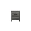Denver Modern Style 5PC Full Size Bedroom Set Made With Wood in Gray Colour