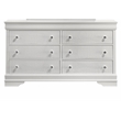 Blaze Modern Style King 4PC bedroom set made with Wood & LED Headboard in White
