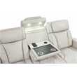 Fortuner Modern 2PC Livingroom Set Made with faux leather & Wood in Beige