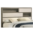 Gem Modern Style Full 5PC Bedroom Set Made with wood in light Beige & Brown