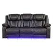 Challenger Modern 2PC(Sofa&Loveseat)made with metal frame in Gray