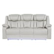 Challenger Modern 2PC(Sofa&Loveseat)made with metal frame in Beige