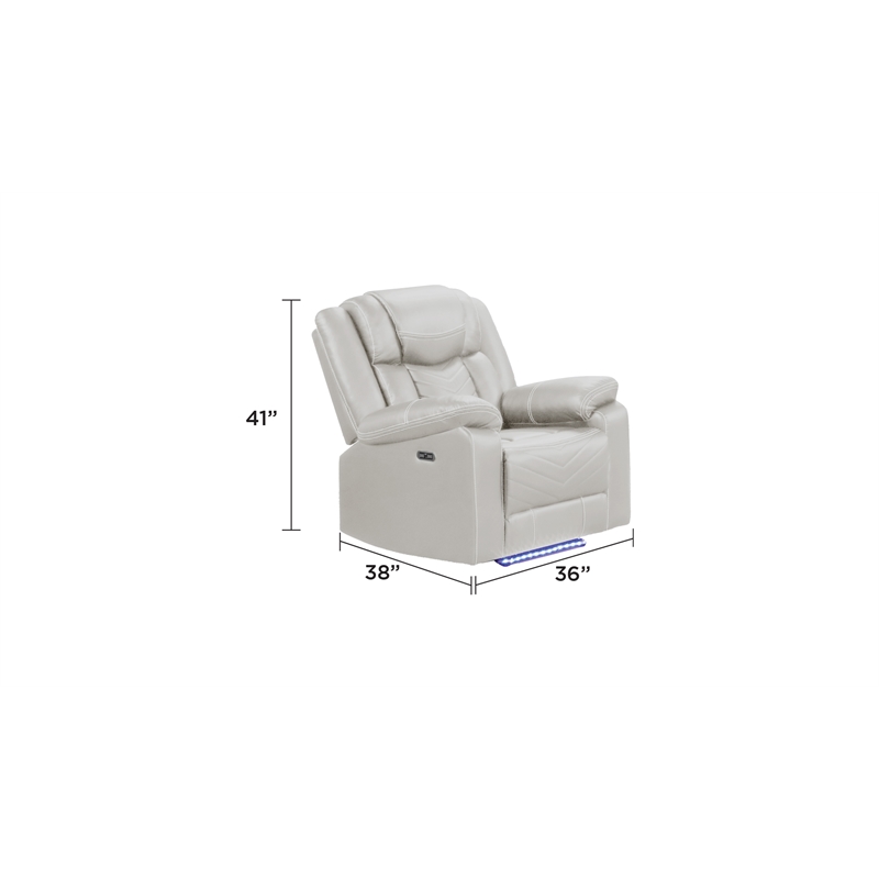 Challenger Modern 3PC(Sofa&Love&seat Chair)made with metal frame in Beige