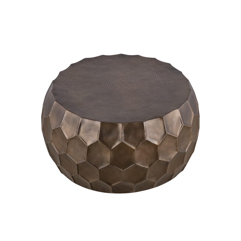 CT-101 Coffee Table  made with Aluminum in Gold
