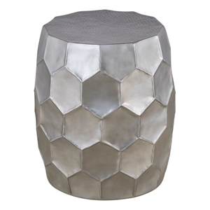 ET-101 END Table  made with Aluminum in Silver
