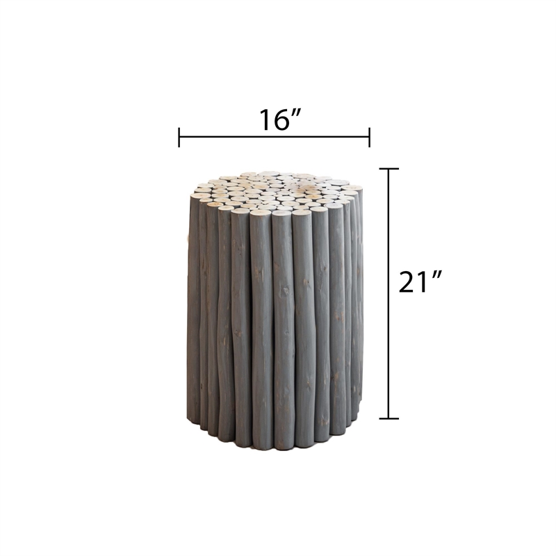 T1009-32 Coffee Table & ET1009-16 End Table Gray