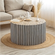 T1009-32 Coffee Table & ET1009-16 End Table Gray