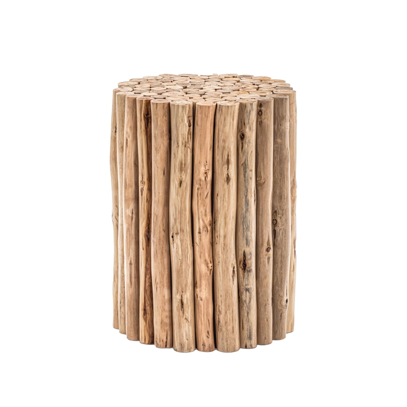Modern T1009-32 Coffee Table & ET1009-16 End Table Natural