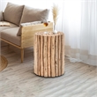 Modern T1009-32 Coffee Table & ET1009-16 End Table Natural