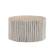 T1009-32 Wood Coffee Table & ET1009-16 Wood End Table in White