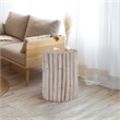 T1009-32 Wood Coffee Table & ET1009-16 Wood End Table in White