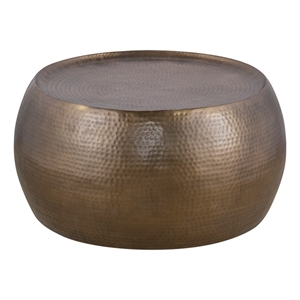 Galaxy Home Furnishing CT-501-25-32 Coffee Table made with Aluminum metal Gold