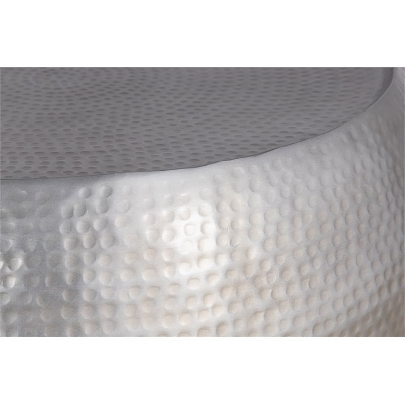 Furnishing CT-501-30-32 Coffee Table made with Aluminum metal Silver