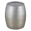 Furnishing ET-501-30-18 END Table made with Aluminum metal Silver