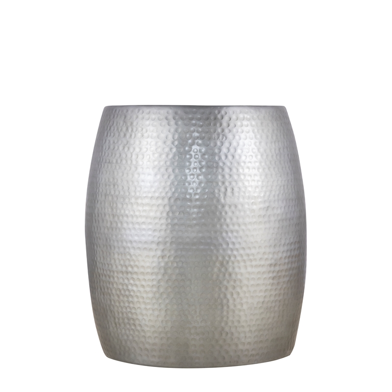 Furnishing ET-501-30-18 END Table made with Aluminum metal Silver