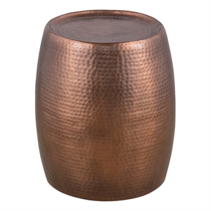 Furnishing ET-501-45-18 END Table made with Aluminum metal Copper