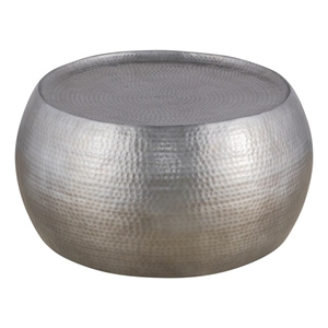 galaxy home furnishing ct-501 coffee table & et-501 end table set silver