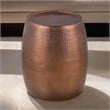 Furnishing CT-501 Coffee Table and ET-501 End Table Set Copper