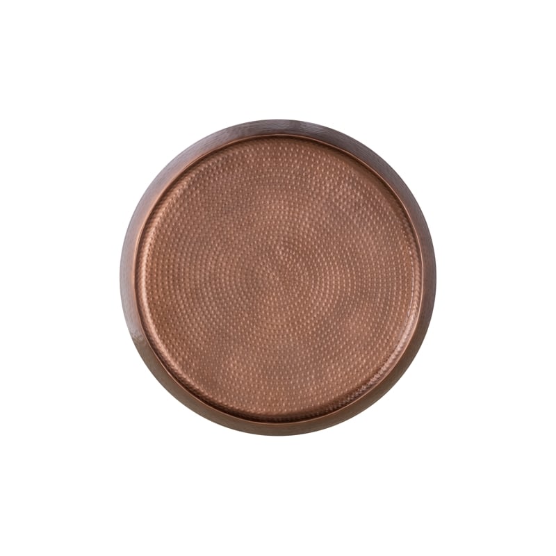 Furnishing CT-501 Coffee Table and ET-501 End Table Set Copper