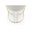 Emrald Modern Gold Legs in Gray Color- 2 Chairs Per Box
