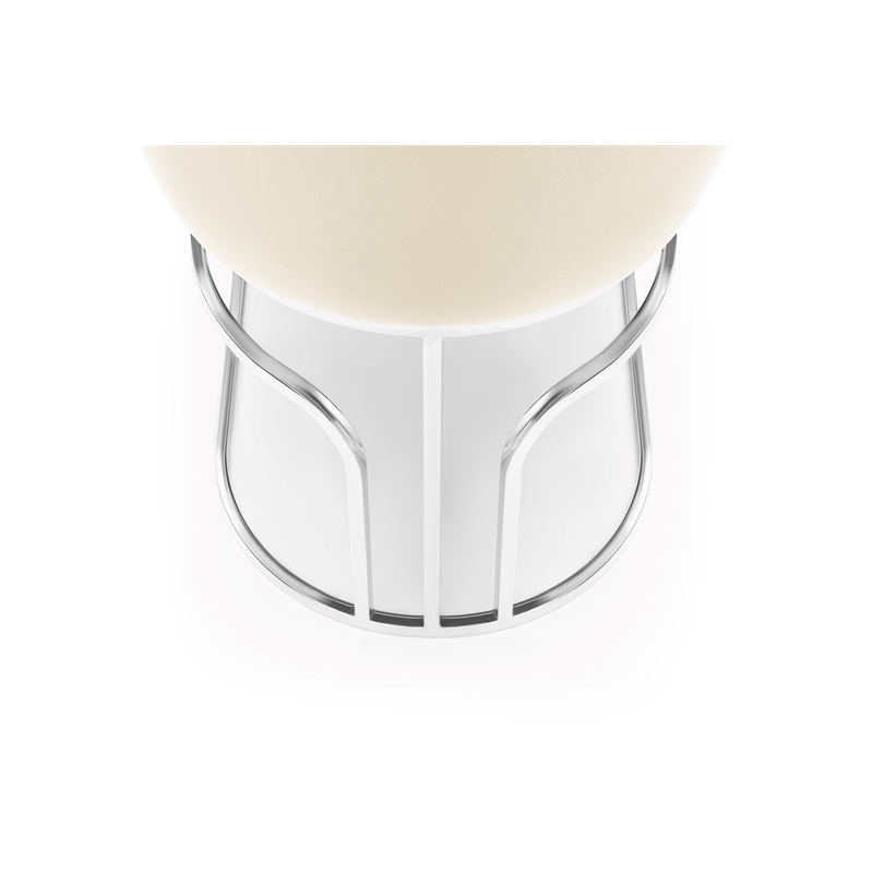 Emrald Modern Steel Legs in Beige Color-2 Chairs Per Box