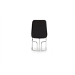 Emrald Modern Steel Legs in Black Color-2 Chairs Per Box