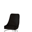Emrald Modern Steel Legs in Black Color-2 Chairs Per Box